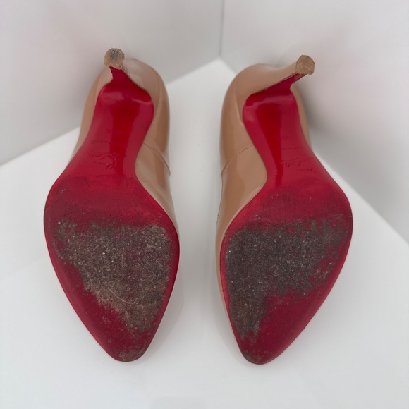 Nude Patent Pumps - Picture 5 of 7